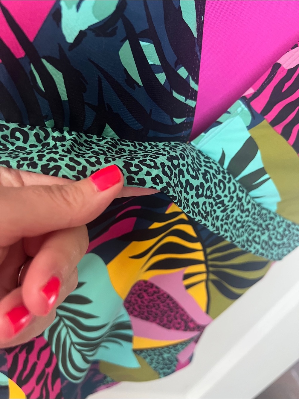 Bleu Rod Beattie Jungle Book Plunge Swimsuit, 10 - Picture 7 of 11